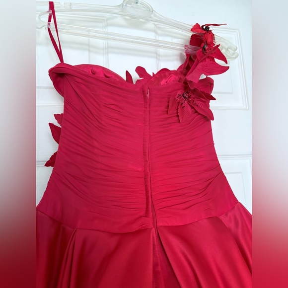 Red Corset Ballgown / Prom or Quinceañera Dress - Picture 7 of 12